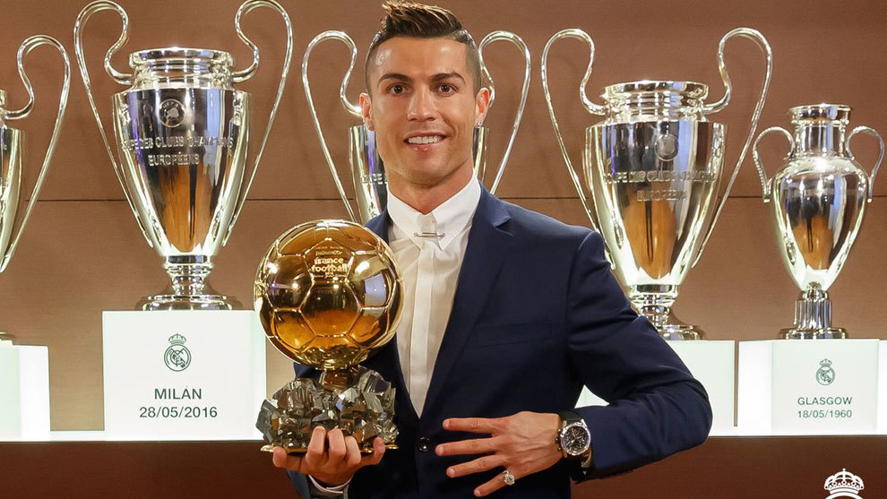 Cristiano Ronaldo, Balón de Oro 2016