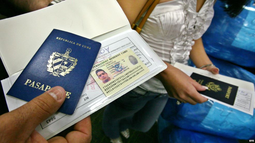Pasaporte, entrada permanente