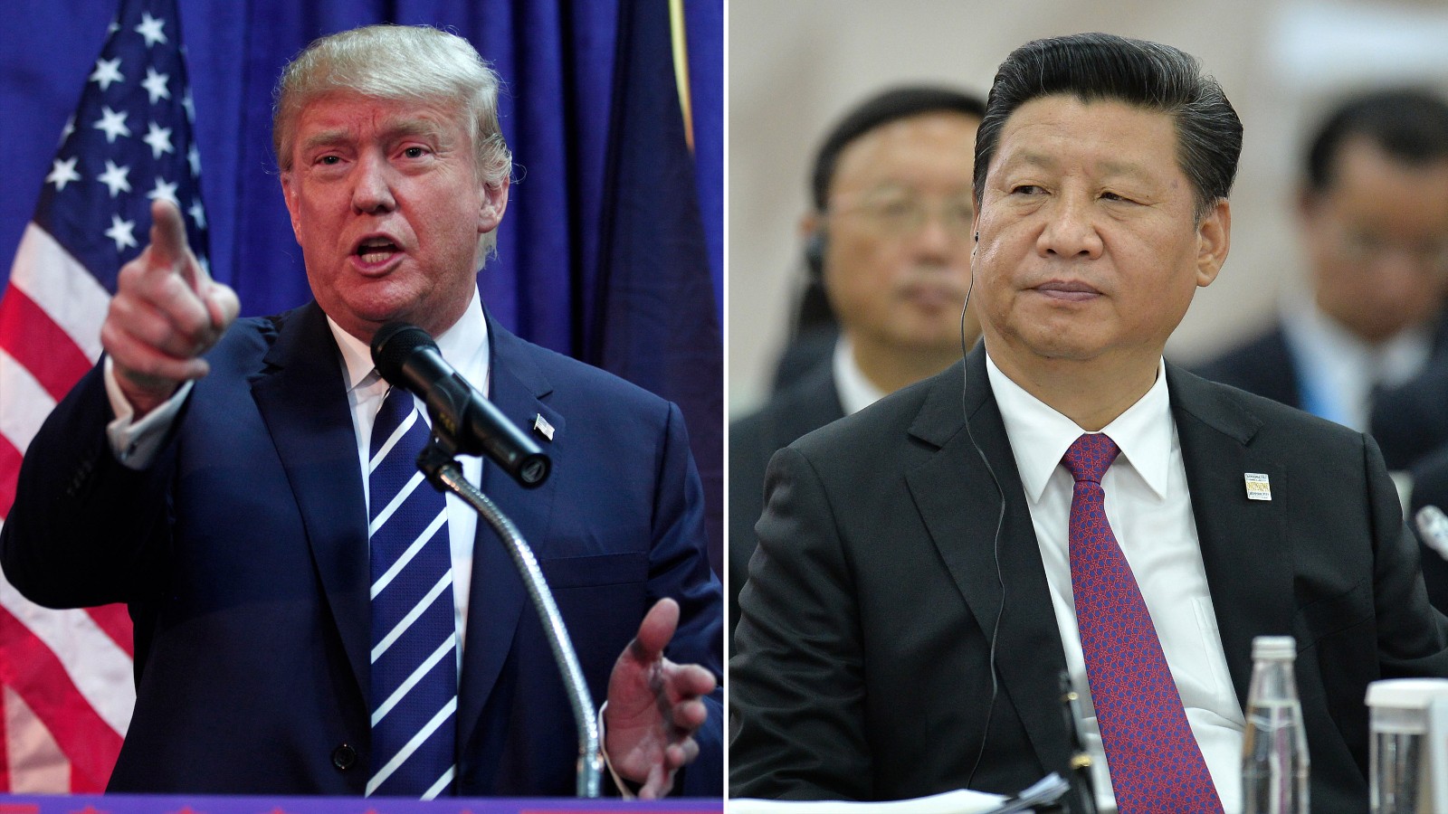 Donald Trump y Xi Jinping Donald Trump y Xi Jinping