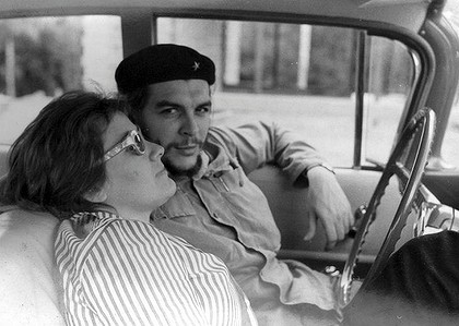 Ernesto Guevara y Aleida March.