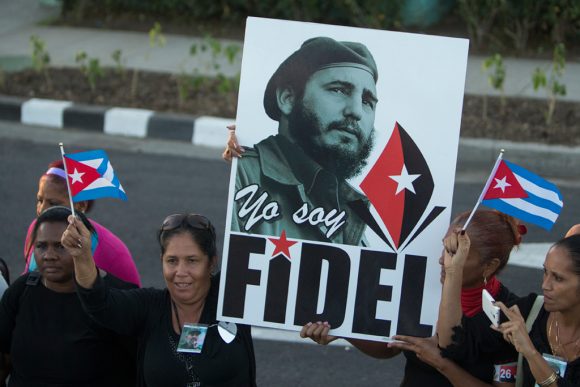 Caravana Tributo  a Fidel, foto