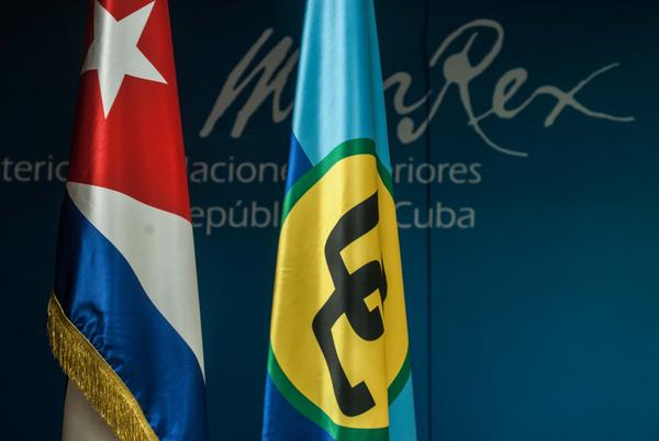 Banderas Cuba-Caricom