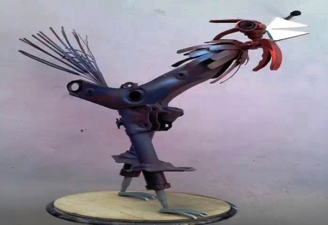 Mijaíl Arteaga-escultor de figuras de hierro Mijaíl Arteaga-escultor de figuras de hierro