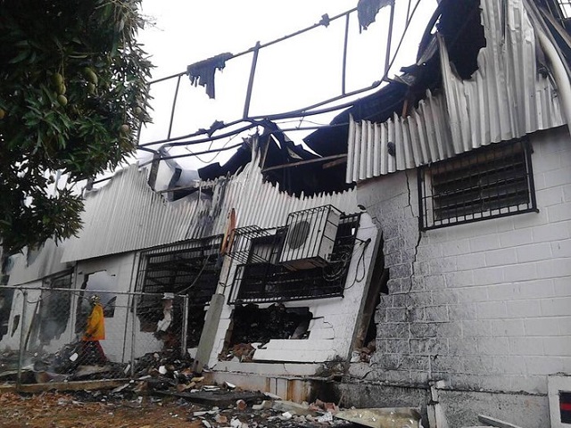 Incendio-Almacén General de Medicinas Incendio-Almacén General de Medicinas