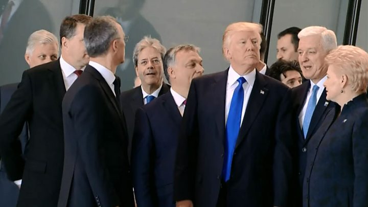 Trump, encuentro OTAN Trump, encuentro OTAN