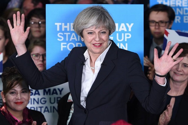 Theresa May-jefa del ejecutivo británico Theresa May-jefa del ejecutivo británico