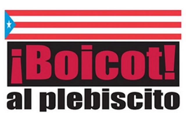 Boicot popular-plebiscito anexionista-Puerto Rico Boicot popular-plebiscito anexionista-Puerto Rico