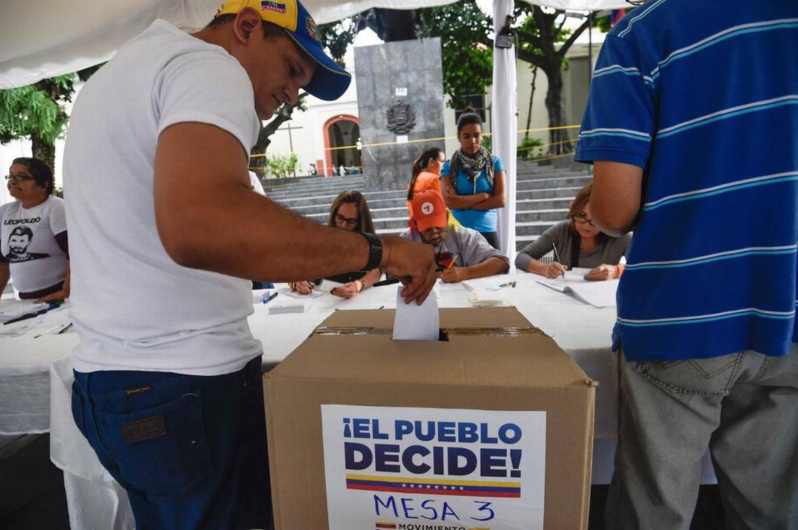 Plesbicito en Venezuela Plesbicito en Venezuela