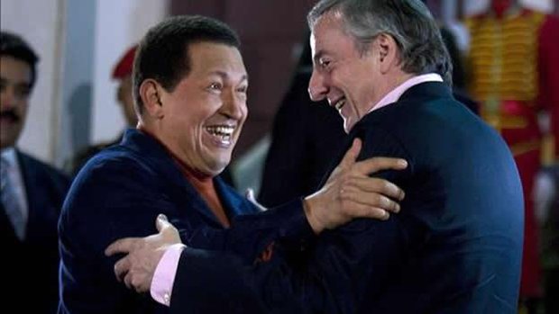 Hugo Chávez (Venezuela)- Néstor Kirchner (Argentina) Hugo Chávez (Venezuela)- Néstor Kirchner (Argentina)