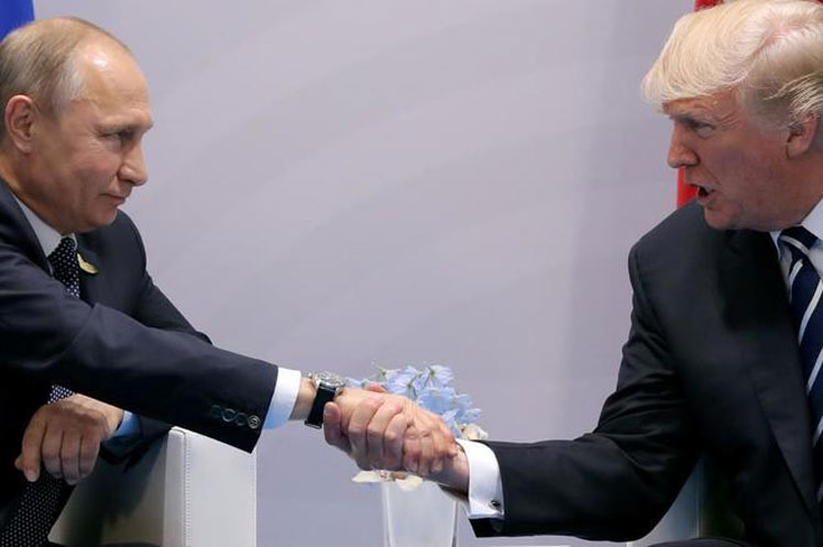 Trump y Putin, encuentro