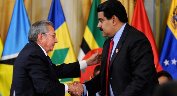 Raúl y Maduro, carta