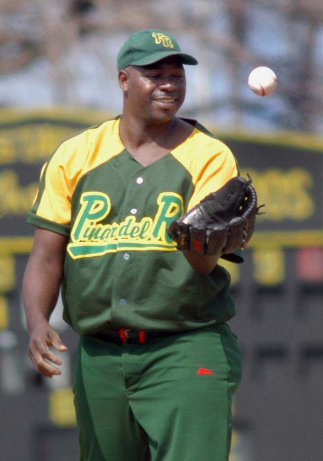 Pedro Luis Lazo-manager del equipo de béisbol de Pinar del Río Pedro Luis Lazo-manager del equipo de béisbol de Pinar del Río