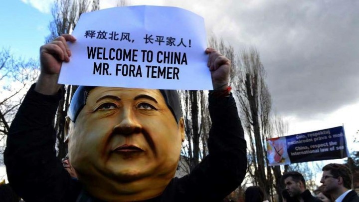 China dice Fora Temer China dice Fora Temer