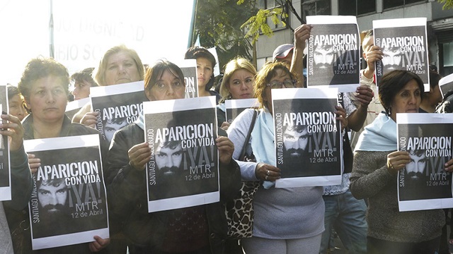 Santiago Maldonado-Argrntina-no aparece Santiago Maldonado-Argrntina-no aparece