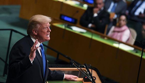 Trump, discurso en la ONU