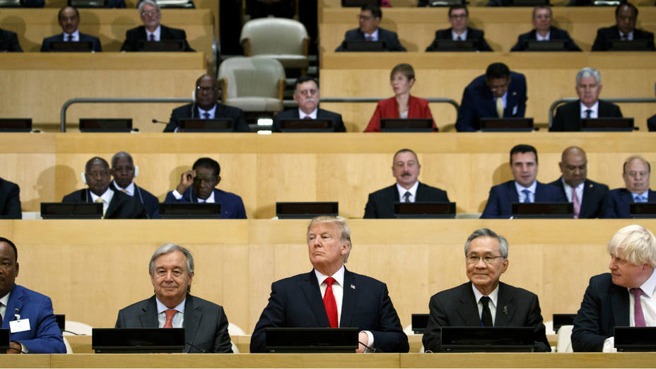 Trump en la ONU, septiembre 2017 Trump en la ONU, septiembre 2017
