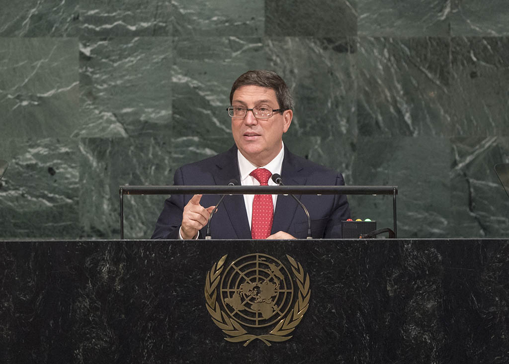 Canciller cubano en la ONU 22/1017