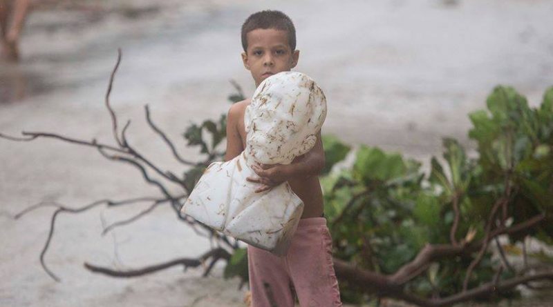 Busto de Martí - Huracán Irma Busto de Martí - Huracán Irma