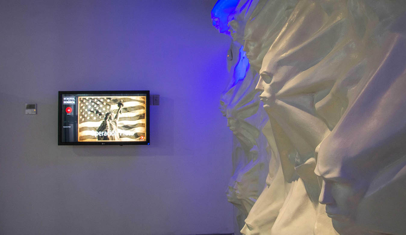 Memorial de la denuncia, recorrido Memorial de la denuncia, recorrido