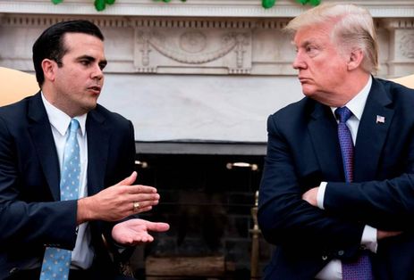 Roselló-PR-vista-Trump-EU-Huracán María Roselló-PR-vista-Trump-EU-Huracán María