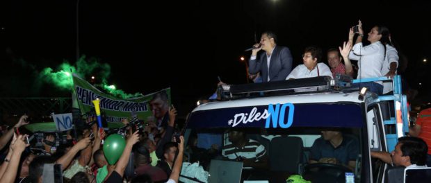 Correa regreso-Ecuador-No campaña Correa regreso-Ecuador-No campaña