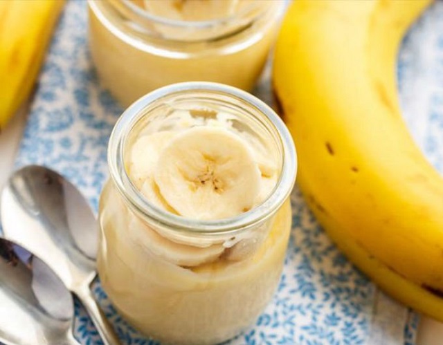 Puré de plátano Puré de plátano