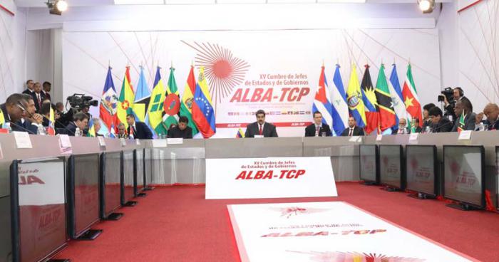 XV Cumbre Ordinaria del ALBA-TCP, 2018