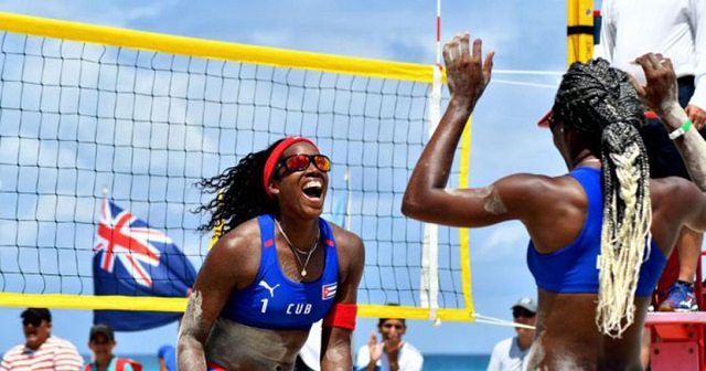 Voleibol de playa femenino- Leila y Maylén-NORCECA 2018 Voleibol de playa femenino- Leila y Maylén-NORCECA 2018