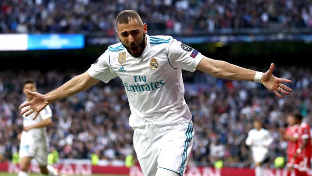 Karim Benzema-Real Madrid-champions