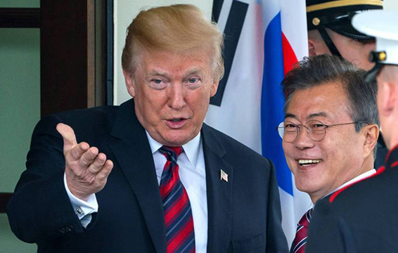 Trump y coreano Trump y coreano