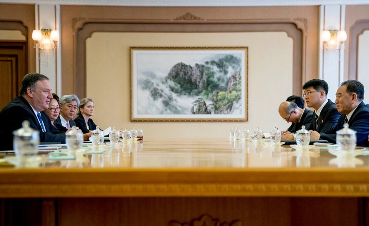 Pompeo y Corea Pompeo y Corea