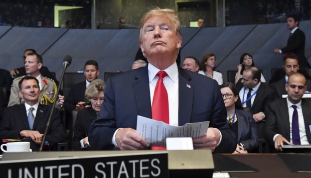 Trump en la OTAN Trump en la OTAN