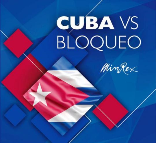 Logo-Informe Cuba-Bloqueo-Minrex