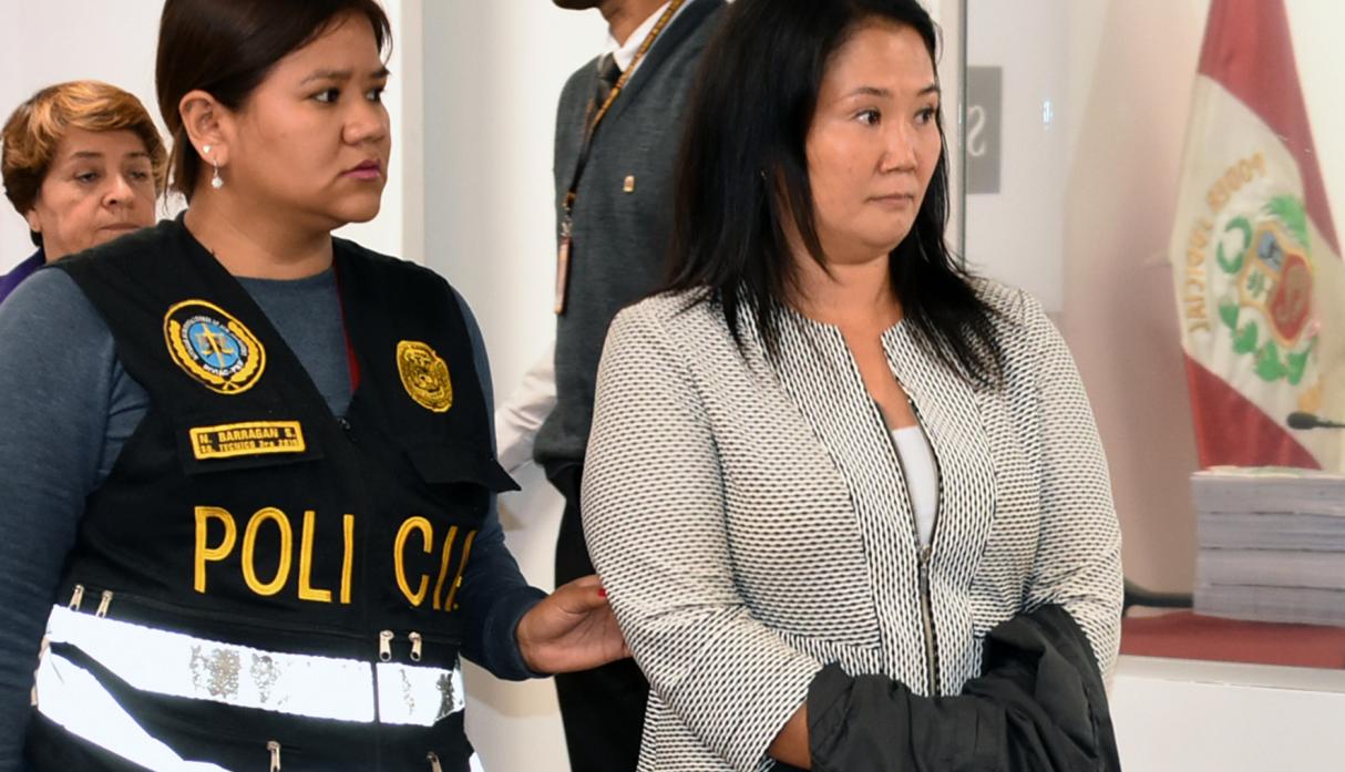 Detención de Keiko Fujimori Detención de Keiko Fujimori