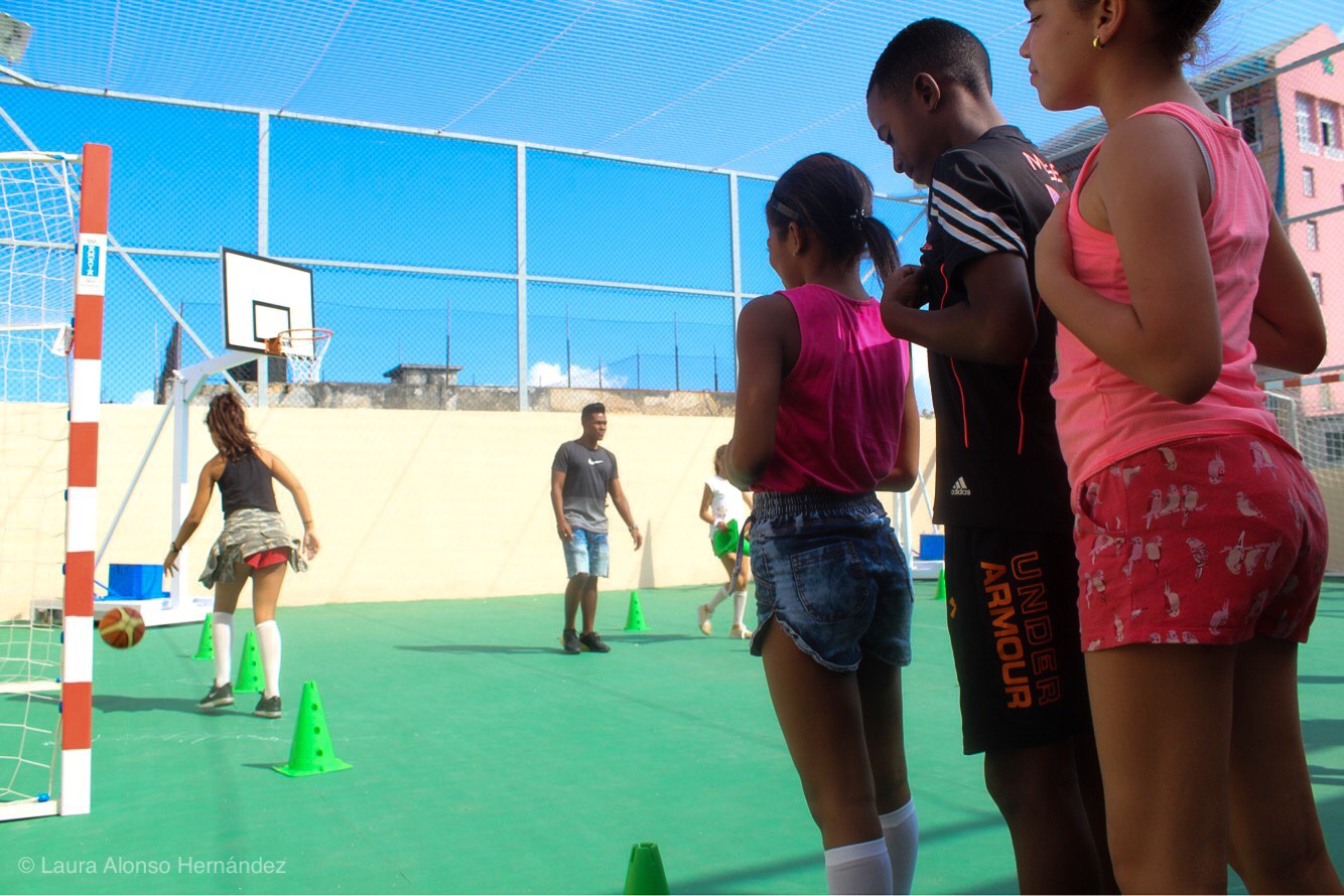 El antiguo colegio de San Pablo reabrió sus puertas en el curso escolar 2018-2019 con nuevas áreas para la práctica del deporte