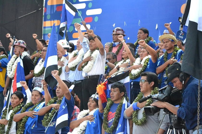 Acto en Cochabamba Acto en Cochabamba