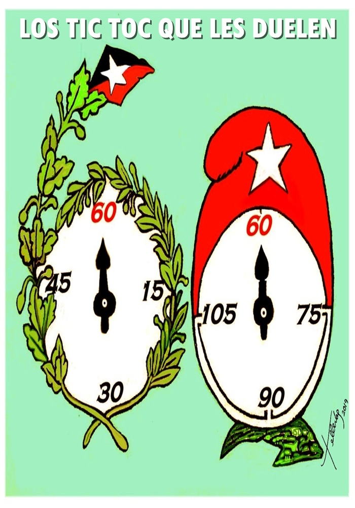 Los tic toc que les duelen