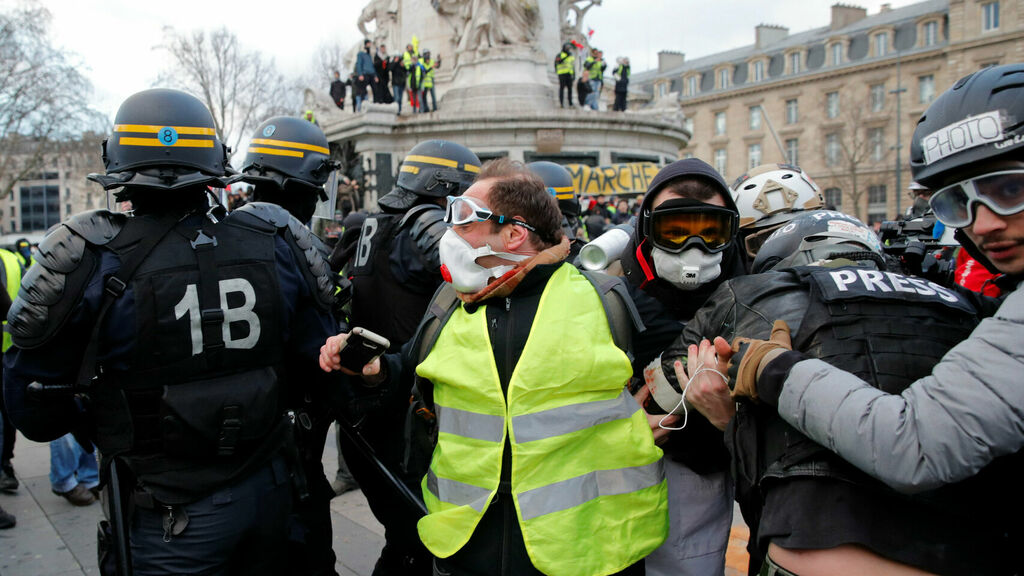 Protestas en Francia Protestas en Francia
