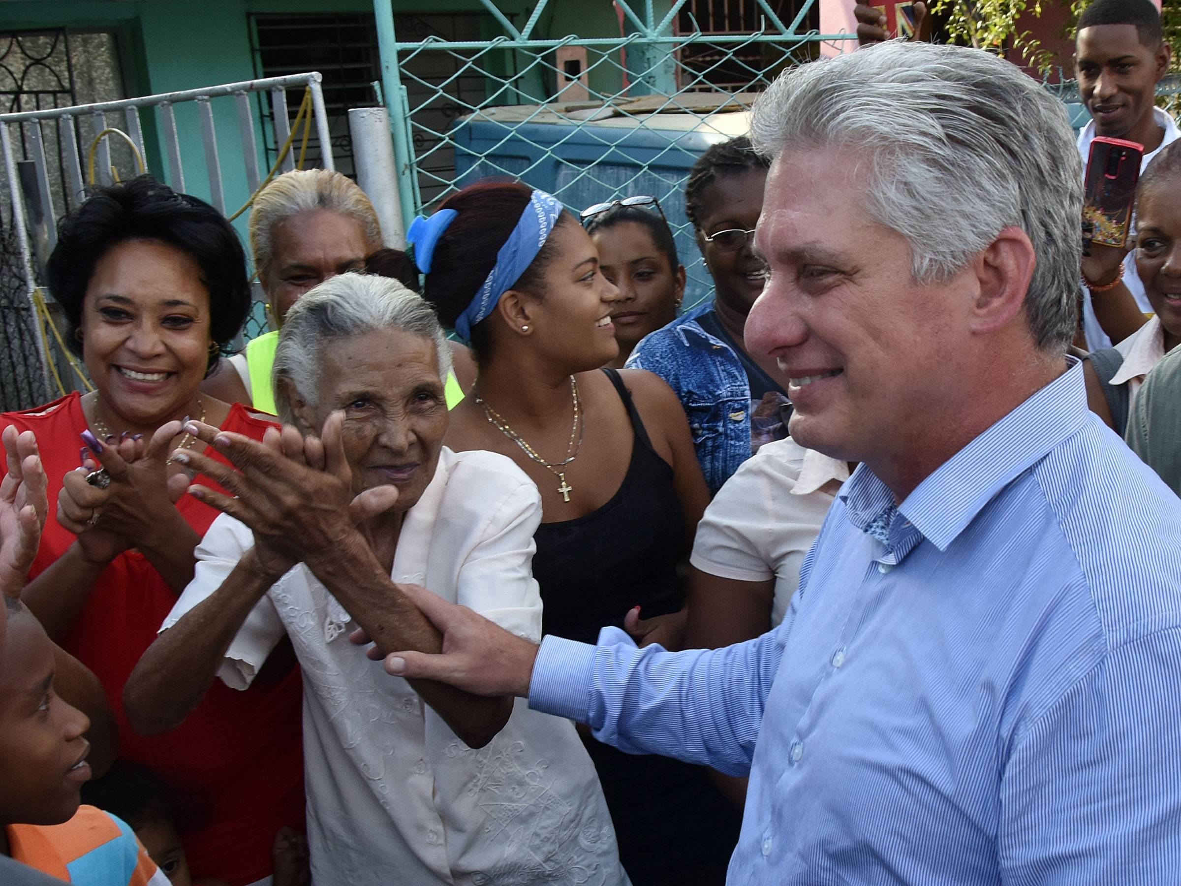 Miguel Díaz-Canel en Santiago de Cuba Miguel Díaz-Canel en Santiago de Cuba