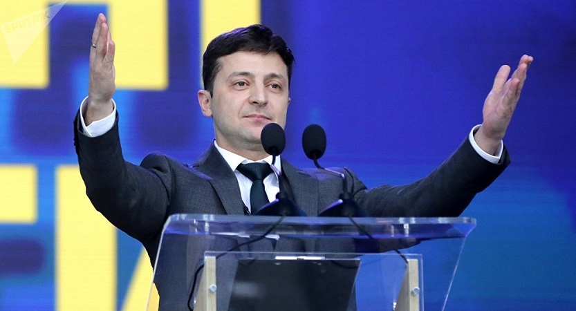 Nuevo presidente de Ucrania-el actor Vladímir Zelenski Nuevo presidente de Ucrania-el actor Vladímir Zelenski