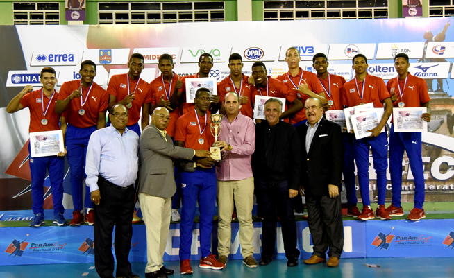 Cuba campeón de la final de la Copa Panamericana de Voleibol Sub 19