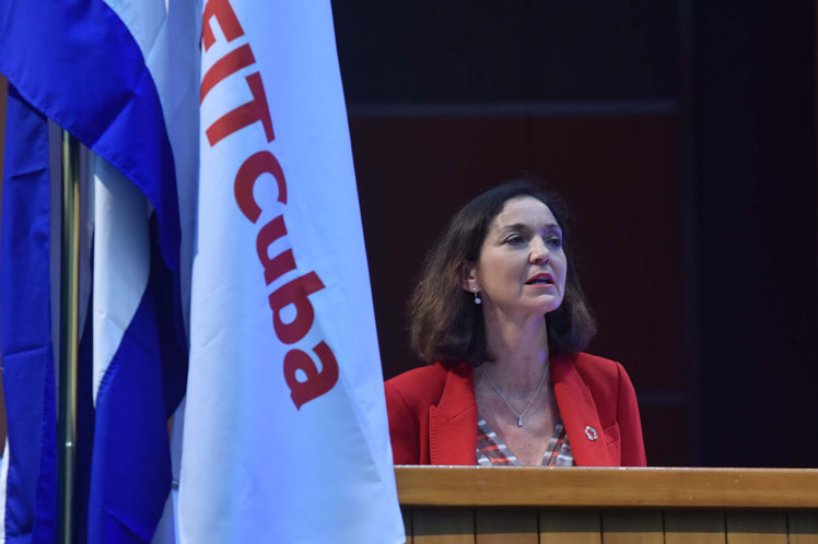 Ministra de Industria, Comercio y Turismo-España-María Reyes Maroto Ministra de Industria, Comercio y Turismo-España-María Reyes Maroto