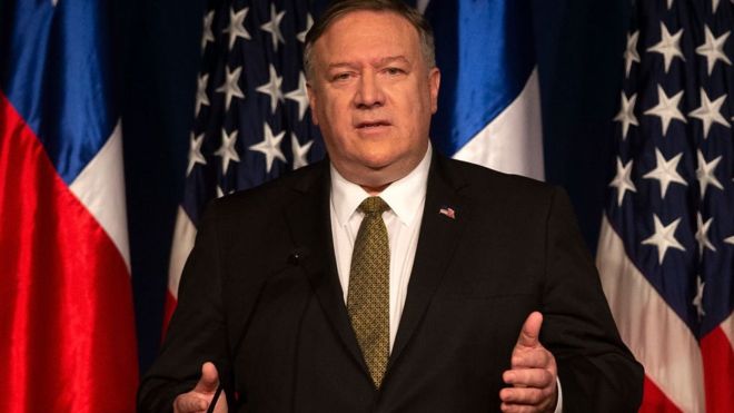 Mike Pompeo-cuestionó-unidad-oposición venezolana Mike Pompeo-cuestionó-unidad-oposición venezolana