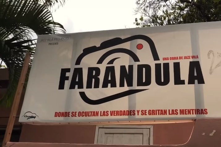 Obra de teatro Farándula-Cartel