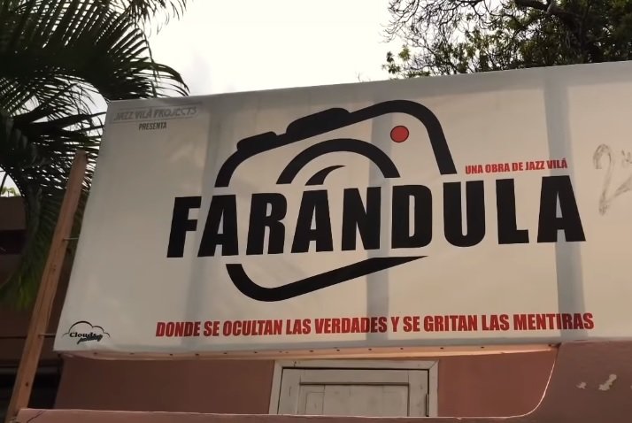 Obra de teatro Farándula-Cartel Obra de teatro Farándula-Cartel