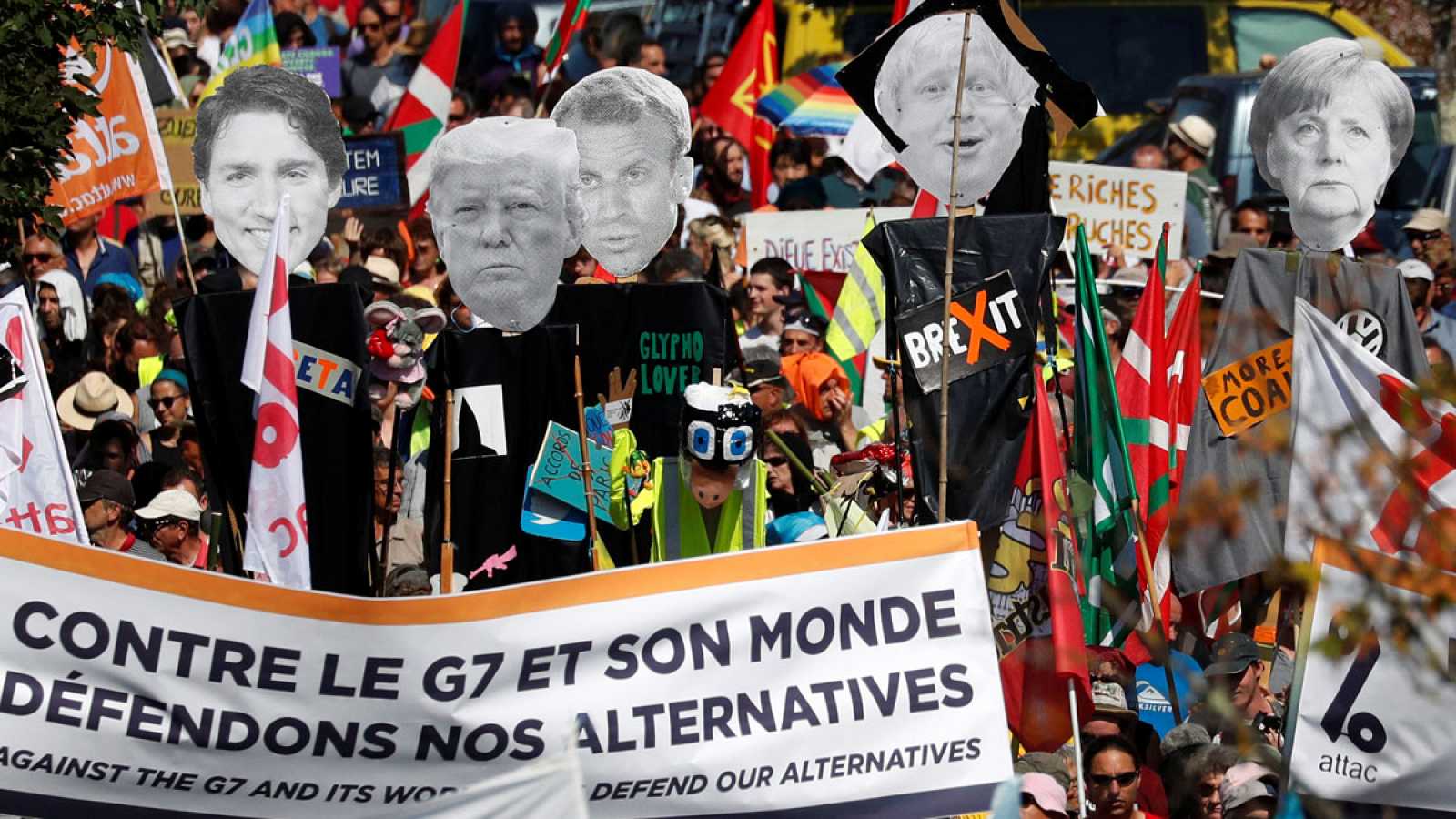Protestas G7 Protestas G7