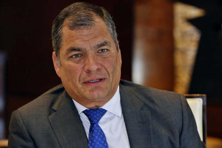 Visita de Rafael Correa-Cuba 2019