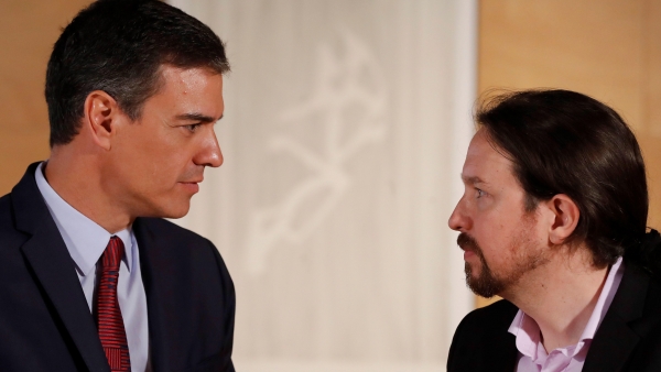 Pedro Sánchez y Pablo Iglesias Pedro Sánchez y Pablo Iglesias