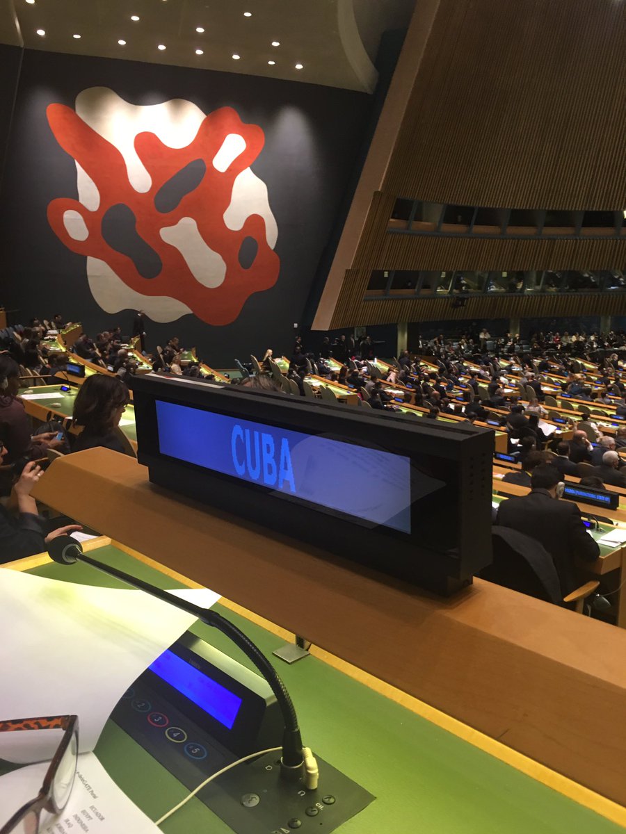 Cuba Asamblea General de la ONU