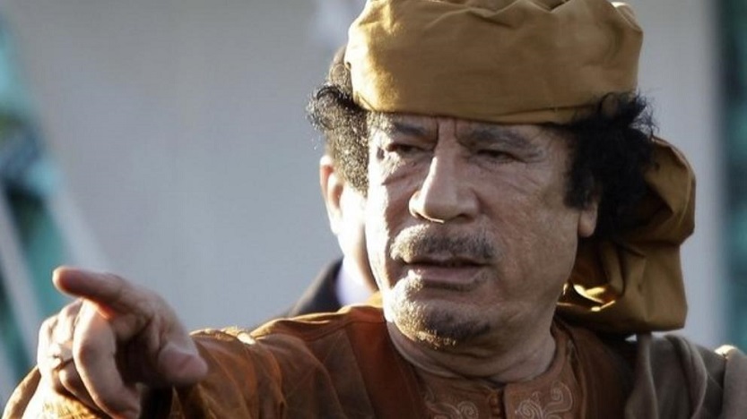 Muamar Gadafi-líder africano Muamar Gadafi-líder africano